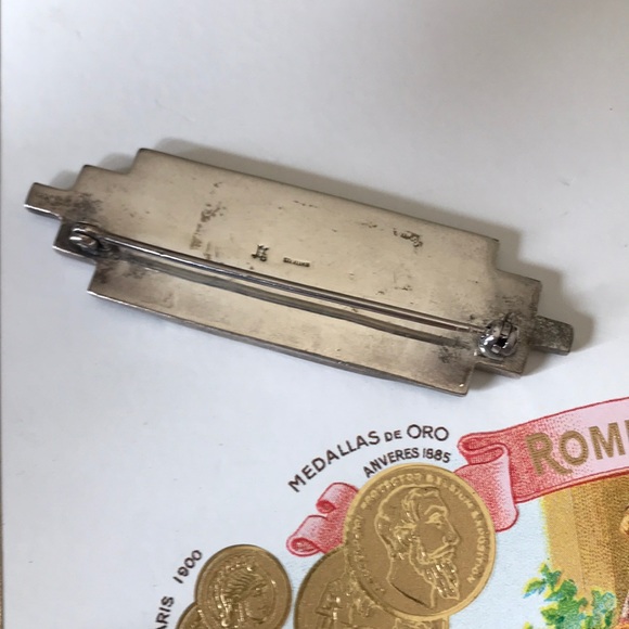 Vintage Sterling Silver Brooch - Picture 6 of 8